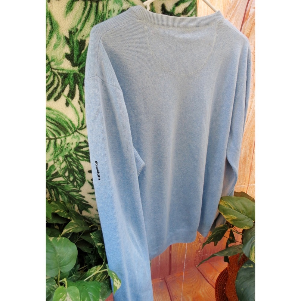 Cozy spring blue oversized boyfriend sweater π¨οΈ - Picture 3 of 6